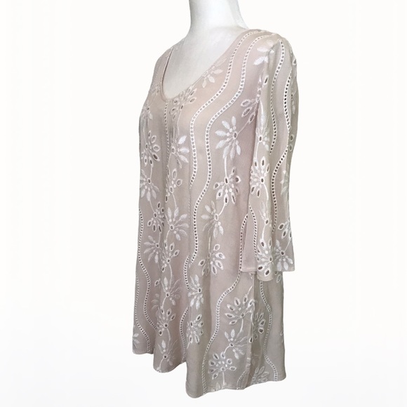 Lulus Floral Embroidered Women’s Blouson-Top - S - Picture 5 of 16